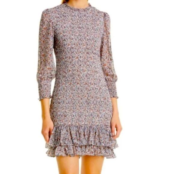 Veronica Beard Farha Vine Floral Dress size 4 - Picture 9 of 9